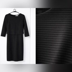 Mango Suit Textured Shift Dress